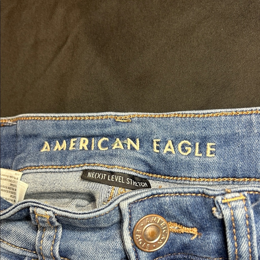 American Eagle Blue Jeans, Next Level Stretch size 00